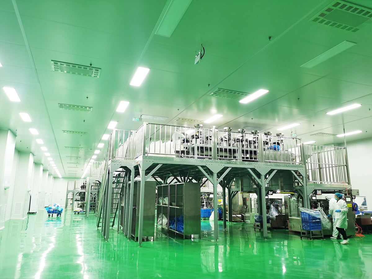 歐扎克食品凈化車間裝修工程